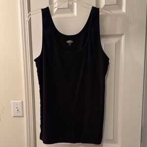 Old Navy Sleek Black Tank Top